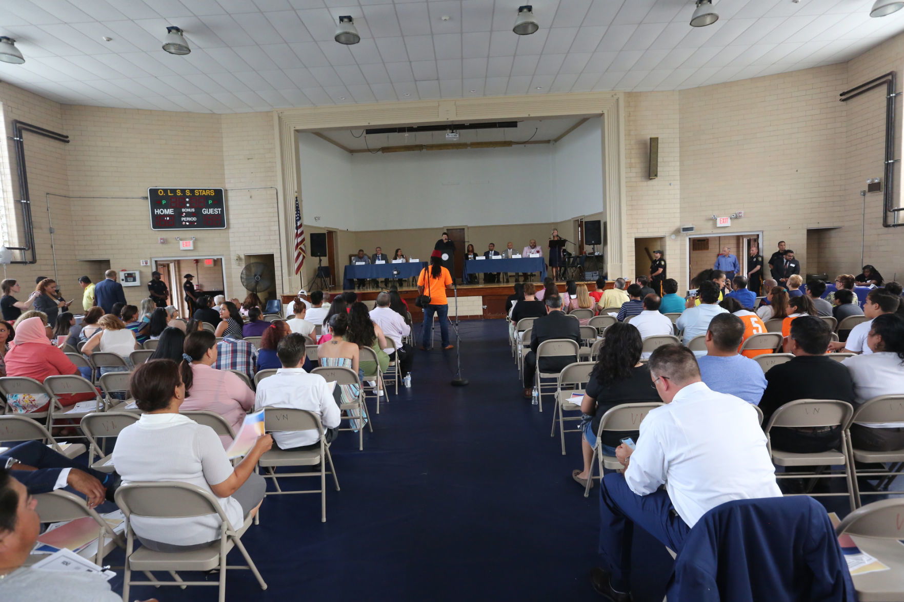 Spanish Town Hall Meeting